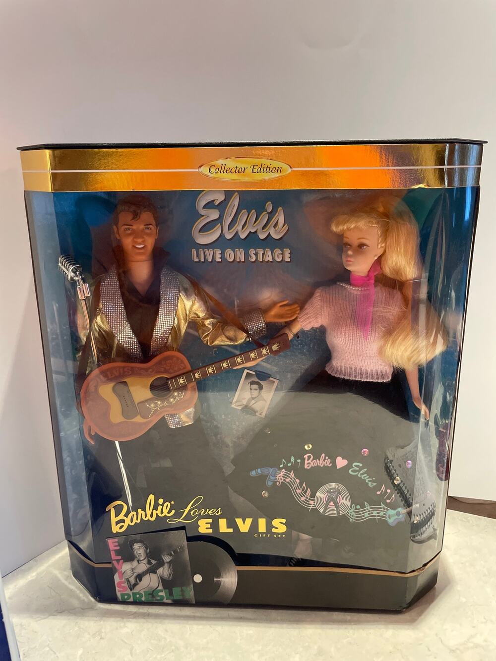Vintage Collectible Barbie & Elvis Kid Ken Doll Set - Fun & Iconic Duo! 1996 NIB